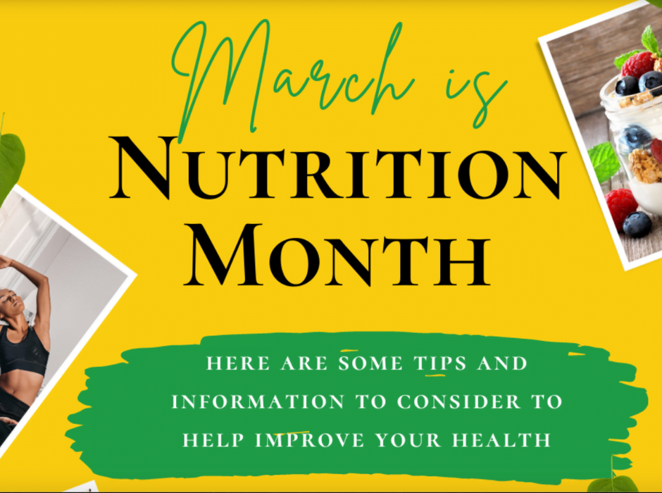 Nutrition Month 2021 Daily Tips to Improve Your Health Scarborough Centre for Healthy Communities