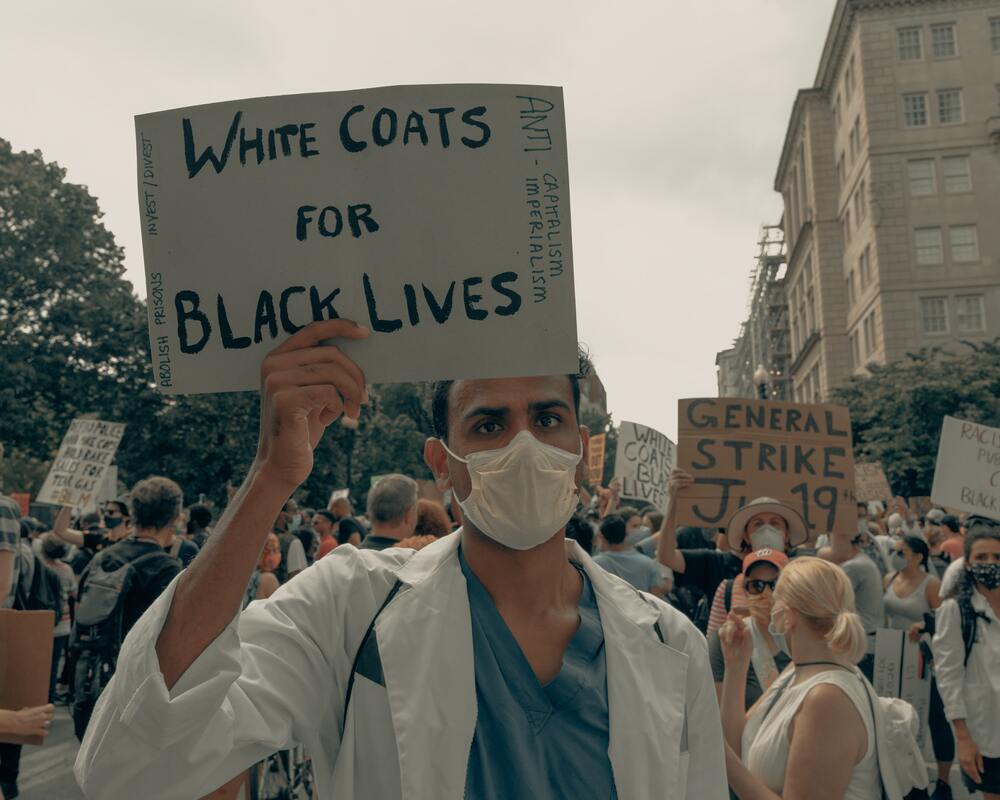 White Coats for Black Lives