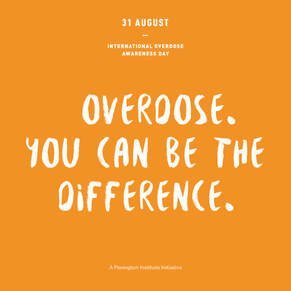 Overdose. You can be the difference